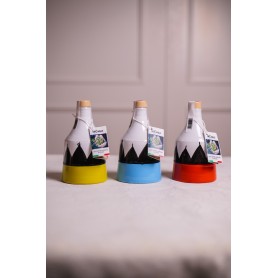 BOTTIGLIA IN CERAMICA "TRULLO" AZZURRO