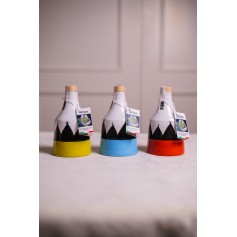 BOTTIGLIA IN CERAMICA "TRULLO" AZZURRO